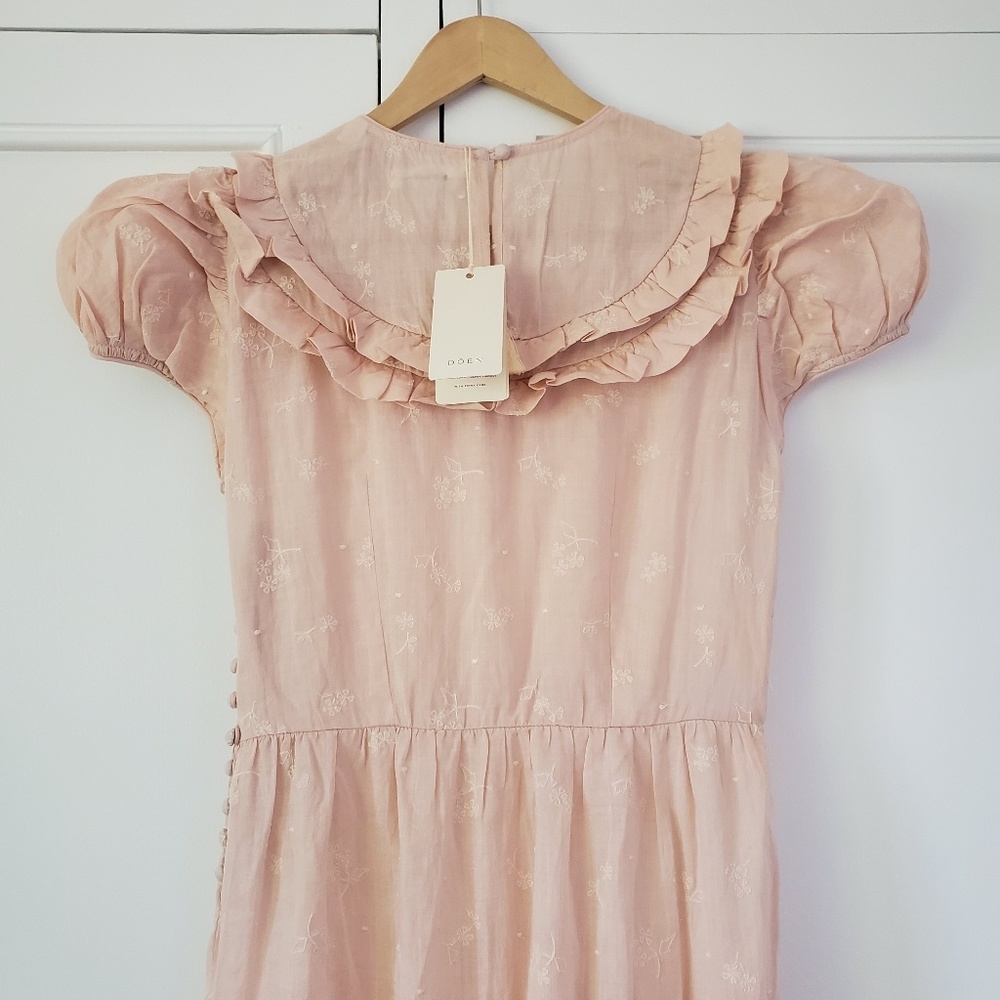 DOEN MALA DRESS Gown in mallow / Size XS  (NWT) - Picture 8 of 8